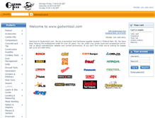 Tablet Screenshot of godwintool.com